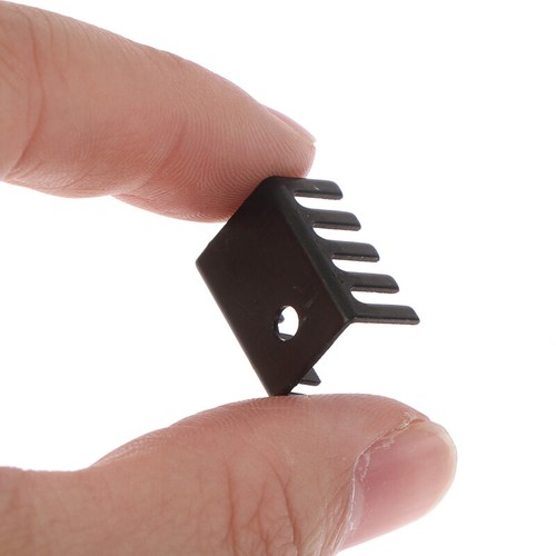 10pcs TO-220 Aluminum Profile 7805 Heatsink 781 Radiator Heat Sink 19*15*10M _xi - Afbeelding 8 van 12