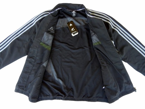New Zealand All Blacks Adidas Men's New Black Rugby Union Football Jacket - XL - Bild 12 von 15