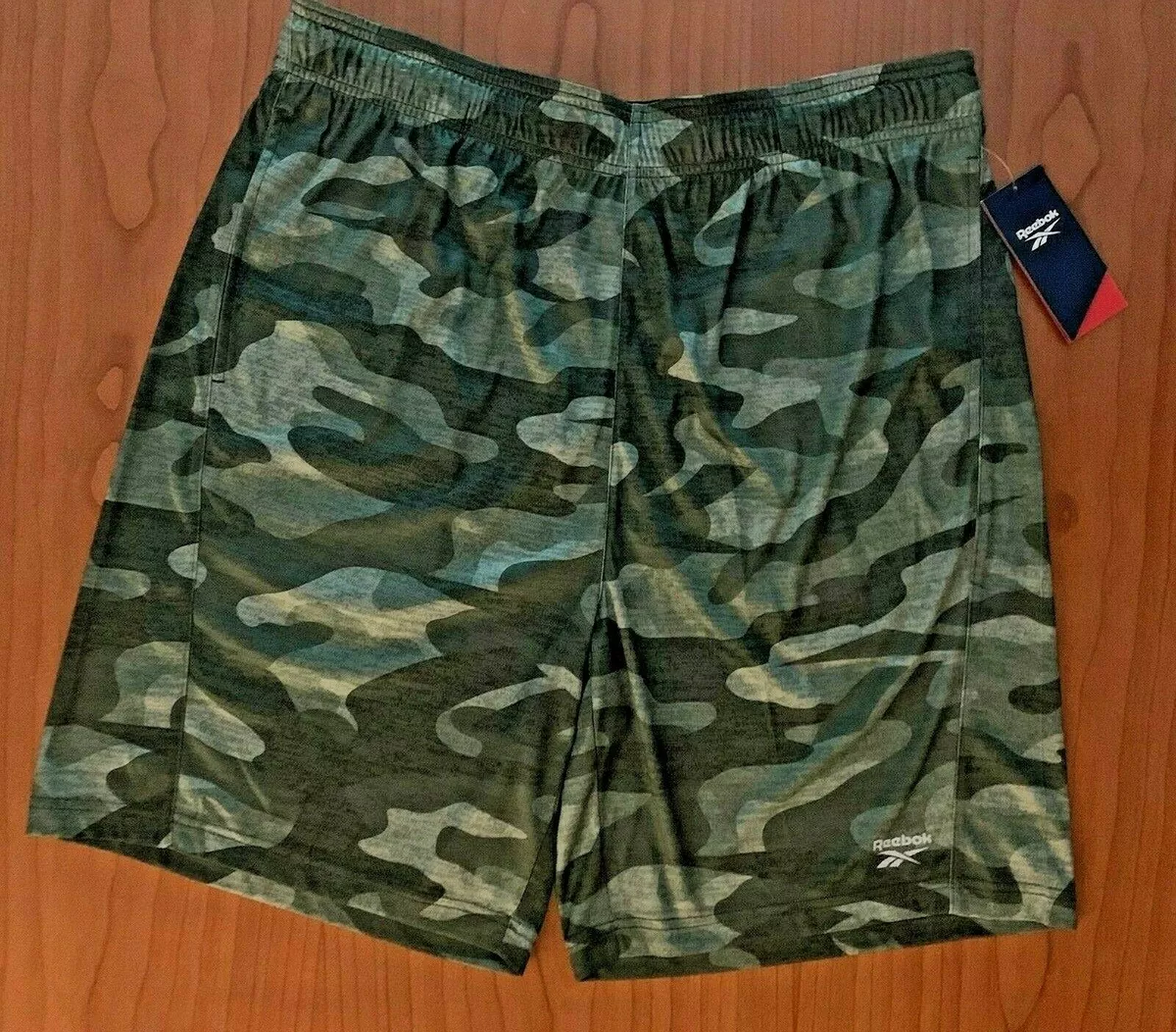 Reebok hotsell camo shorts