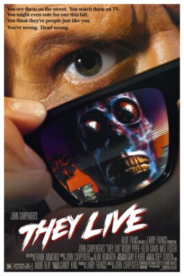 THEY LIVE - MOVIE POSTER 11''X17'' OR 12''X18'' BUY ANY 2 GET ANY 1 FREE!!