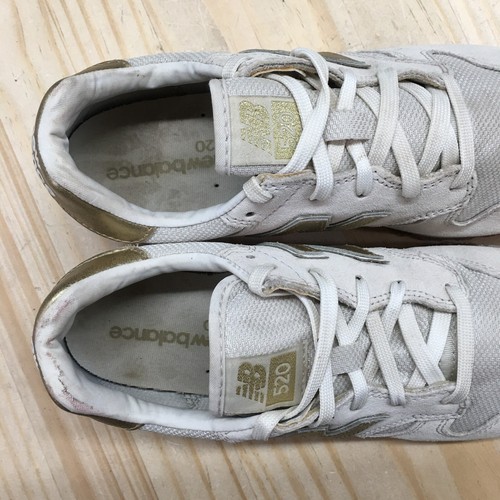 New Balance 520 Shoes Womens 7.5 B Running Sneakers White Gold Lace Up WL520J1 - Picture 15 of 18