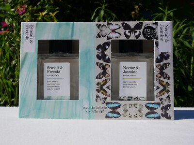 M&S Seasalt Freesia, Nectar Jasmine x eau de toilette