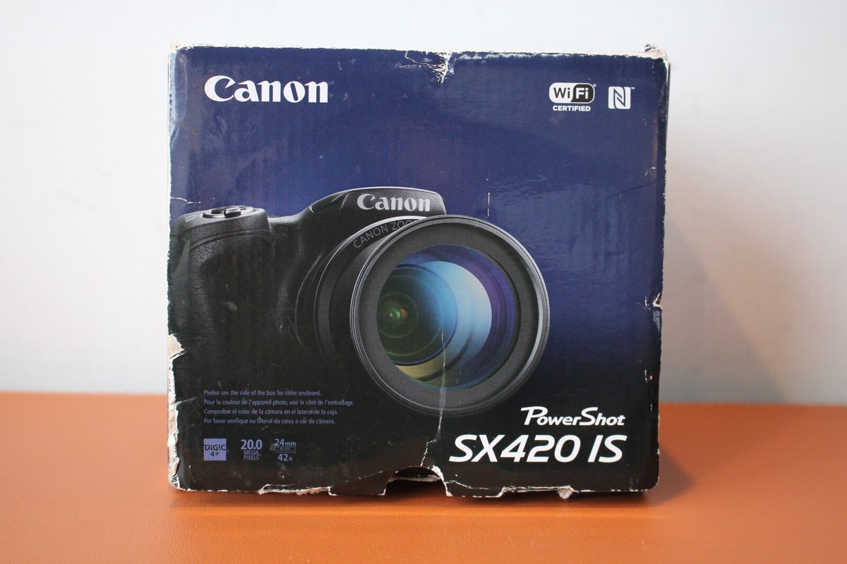 Canon PowerShot SX420 IS Digital Camera (Black) 13803269345| eBay