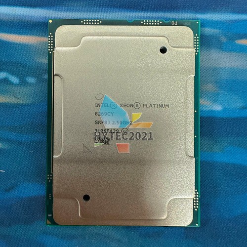 Intel Xeon Platinum 8269CY SRF8J 2.5GHz 26Core 205W LGA3647 CPU Processor - Picture 2 of 2