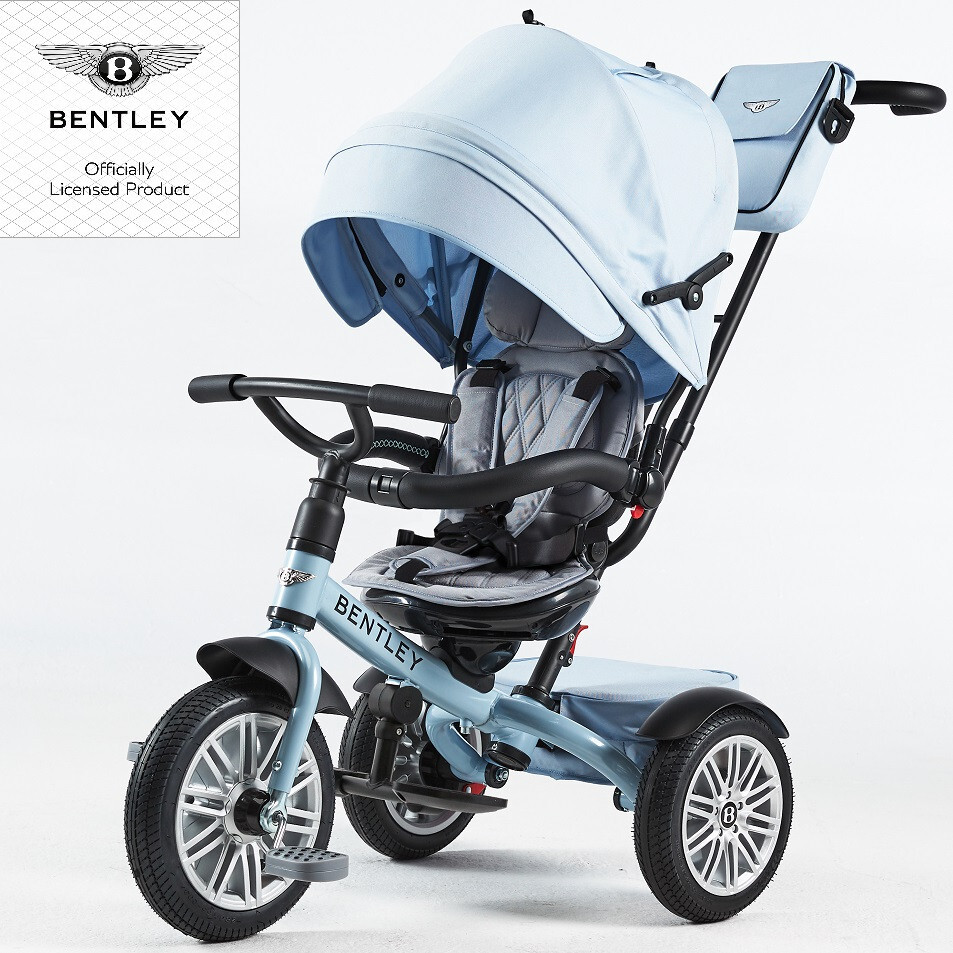 Bentley Stroller Trike 6-IN-1 jetstream Luxury Sport Buggy Kinderwagen Baby Blau