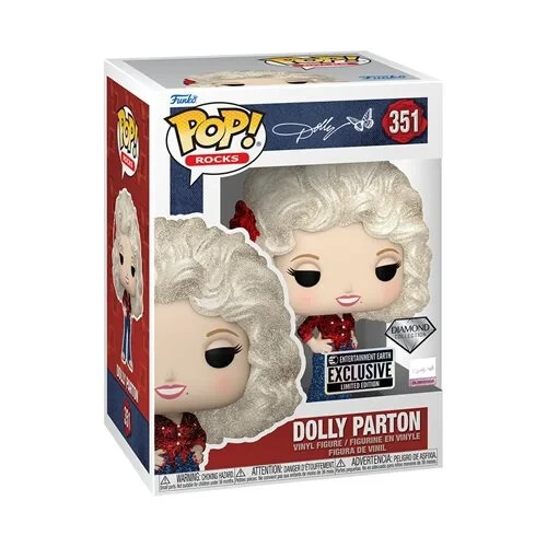 Dolly Parton '77 Tour Diamond Glitter Funko Pop! Vinyl Figur #351 - Bild 2 von 4