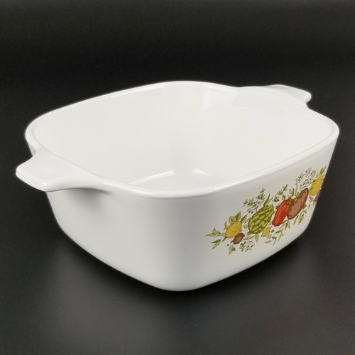 Corning Ware SPICE OF LIFE 2 3/4 Tassen Auflaufform Backform 70er Vintage P-43-B - Bild 3 von 14
