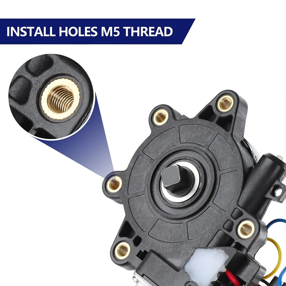 2X Window Motors For 03-07 Infiniti G35 & 03-09 Nissan 350Z Front Left And Right - Image 4 of 4