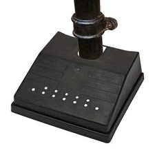 DRAIN TIDY COVER BLACK PLASTIC OUTDOOR LEAF GUARD DOWNPIPE GUTTER DOWN PIPE NEW