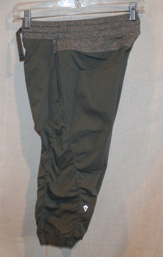 IVIVVA BY LULULEMON GIRL'S CAPRI PANTS DANCE STUDIO UNLINED SIZE 12 GRAY - Picture 3 of 5
