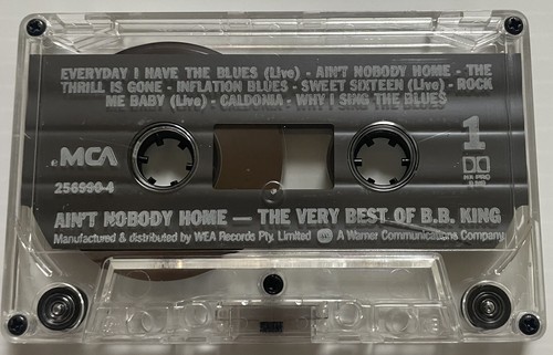 BB King Ain’t Nobody Home Music Cassette Tape 256990-4 MCA 1989 - Picture 7 of 24