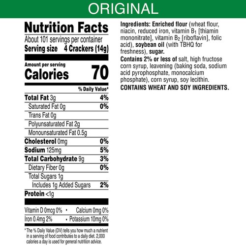 Kellogg's Club Original Crackers 24 Stacks Inside, 50 oz - Picture 7 of 7