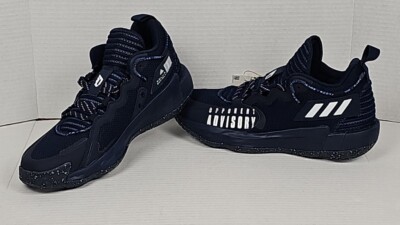 Mens Adidas Dame 7 EXTPLY Basketball Shoes Sneakers Navy  display picture 1