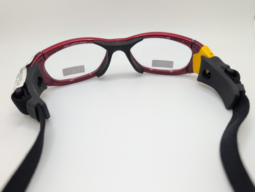 Occhiali sportivi MX-31 Liberty Sport Rec Specs Crimson 51-17-130 ASTM F803 NUOVI - Foto 6 di 8