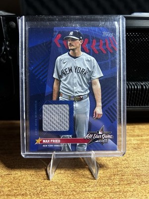 2025 Topps Update Series - All-Star Stitches Max Fried #AS-MF (MEM)