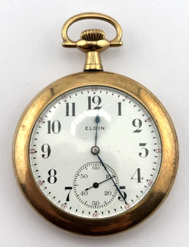 Elgin Antique Mechanical Pocket Watch  7J  12s  Gr.303   16716415  NON-WORKING