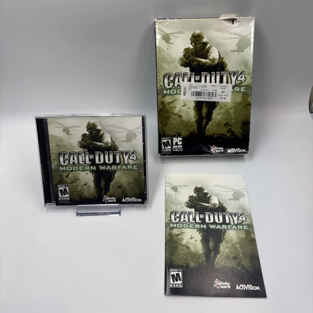 Call of Duty 4: Modern Warfare PC Video Games for sale | eBay Call of Duty 4: Modern Warfare PC Video Games for sale | eBay