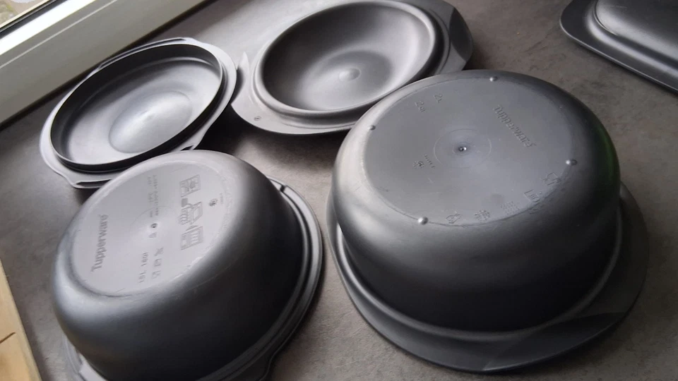 Tupperware Ultra Plus Kasserolle 2 L &1,5L. Auflaufform Bräter Backofen Mikrowe - Bild 3 von 4