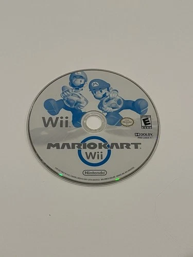 Mario Kart (Wii 2008) Disc Only with Blank Case