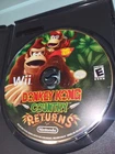 "Donkey Kong Country Returns" (Nintendo Wii) Disc Only in case