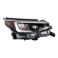 Passenger Right Side Headlight For Subaru Legacy/Outback 2020 Black Headlamp LED
