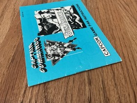 Gun Smoke NES Manual Only Nintendo Gun.Smoke Instructions Booklet