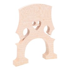 Maple Cello Bridge 3/4 Size Wooden Instrument Part 10.00X8.50X1.20CM, Khaki