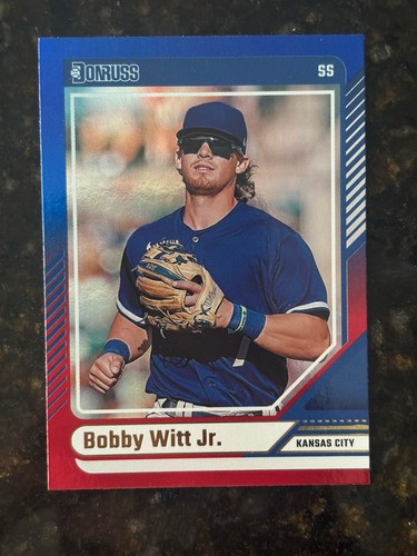 2024 Panini Donruss - Bobby Witt Jr. #1 Red & Blue