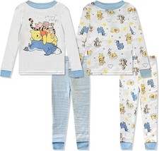 Disney 4  Piece Pajama Set 12M