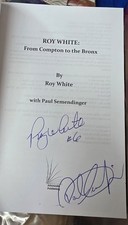 NY Yankees Star Roy White Signed Autograph Book With COA