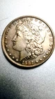 morgan silver dollar 1882 "P", good detail