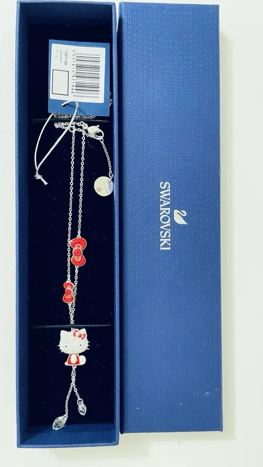SWAROVSKI Hello Kitty Halskette Neu mit OVP Mehrfarbig, Rhodiniert - Bild 4 von 4