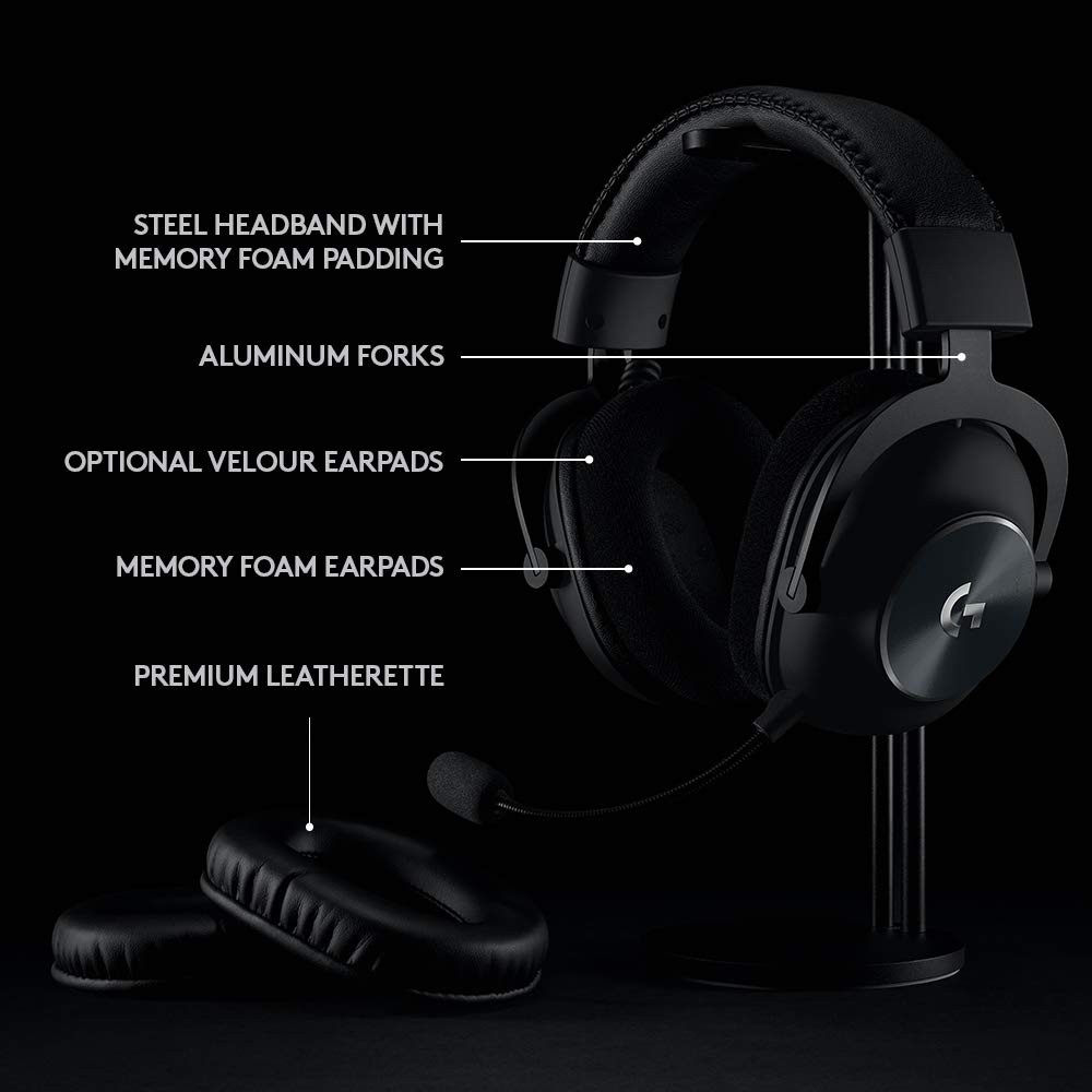 Logitech - G PRO X Wireless Gaming Headset for PC - Black