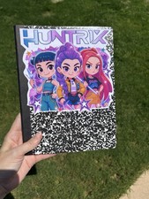 K-Pop Demon Hunters Themed Composition Notebook- Huntrix