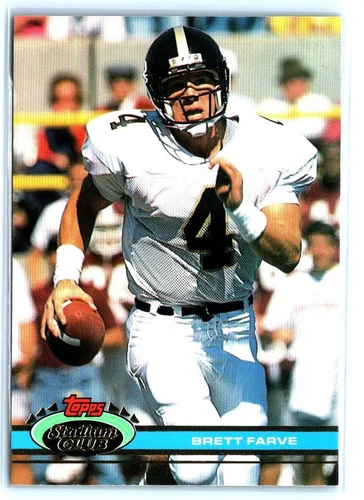 1991 Stadium Club #94 Brett Favre Super Bowl XXVI sellerRR