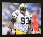 Green Bay Packers GILBERT BROWN Signed 8x10 Photo Beckett Witness BAS Photo A