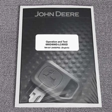John Deere 690D, 690DLC, 693D Excavator Operation & Test Service Manual - TM1387