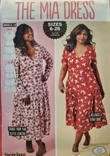 Plus Size Women's Clothing Sewing Patterns - Pick and Choose From Dropdown List