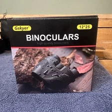 Gsyker Binoculars, Binoculars for Adults, Bird Watching, 12X25 no strap