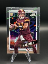 Sam Hartman 2024 Topps Chrome Cosmic #198 Rookie Card Washington Commanders NFL. rookie card picture