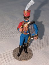 Napoleonic Hussar 60mm Lead Military Miniature