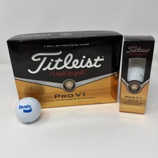 NEW Titleist 2013 Pro V1 Logo Golf Balls White One Dozen New