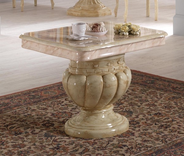 Italienische Stil Wohnzimmer MöBel Couchtisch Beistelltisch Holz Tische Sofa Neu-image