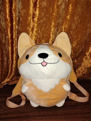 Smoko Milo Corgi  Plush Backpack  RARE