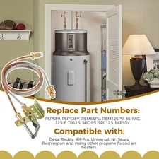 Natural Gas Water Heater Parts Pilot Assembly and Thermocouple For Desa Reddy