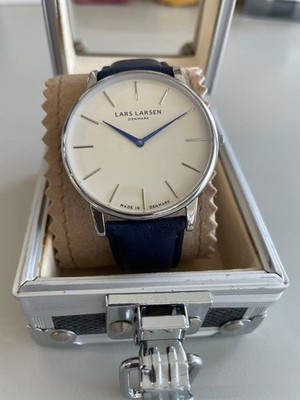 Lars Larsen x Sukumo Leather Limited 100pcs Herrenuhr Japanese Indigo Rare