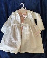 EASTER Little Lass 3 Piece Set Girls Size 18M Peacoat Dress Headband Jacket NEW