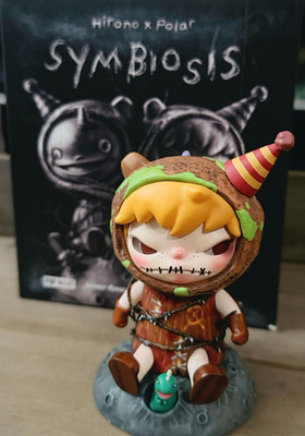 POP MART Hirono x Polar Symbiosis Art Toy Figure Vinyl Collectible