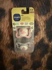 MAM Mini Air Silicone Pacifiers