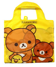 San-X Rilakkuma Foldable Reusable Shopping Bag 15"x18"